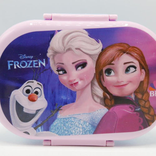 Load image into Gallery viewer, Frozen Lunch Box With Two Portions, Spoon &amp; Fork (KC5271)
