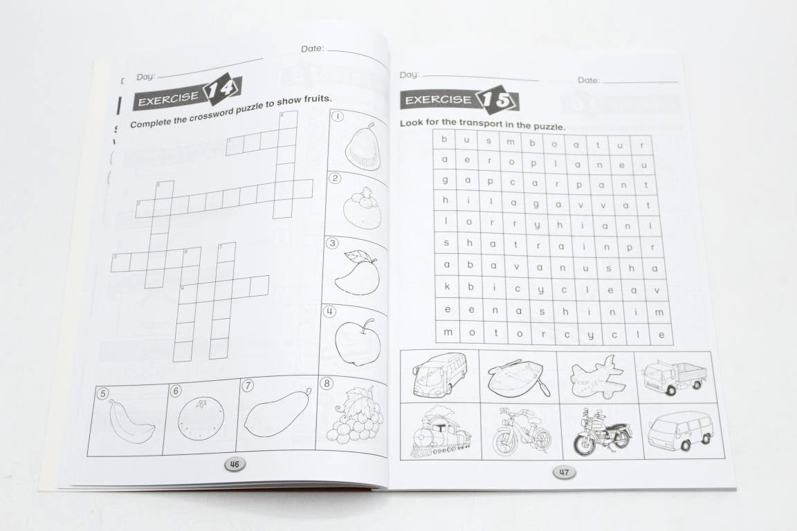 Smart Activity English A Complete Preschool Practice Book