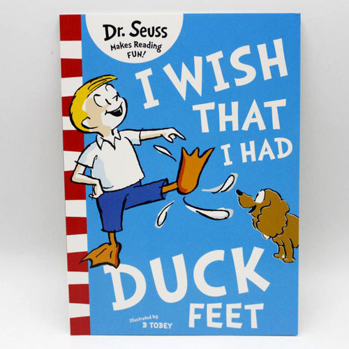 Load image into Gallery viewer, Dr. Seuss Makes Reading Fun : I Wish That I Had Duck Feet Book
