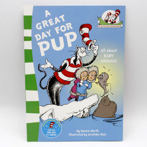 Load image into Gallery viewer, Dr. Seuss All About Baby Animal : A Great Day For Pup Book
