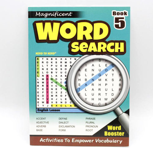 Load image into Gallery viewer, Magnificent Word Search Book 5
