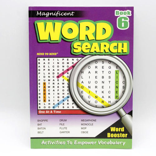 Load image into Gallery viewer, Magnificent Word Search Book 6
