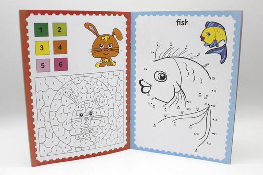 My Little Hands Dot To Dot & Colour By Numbers Book 2