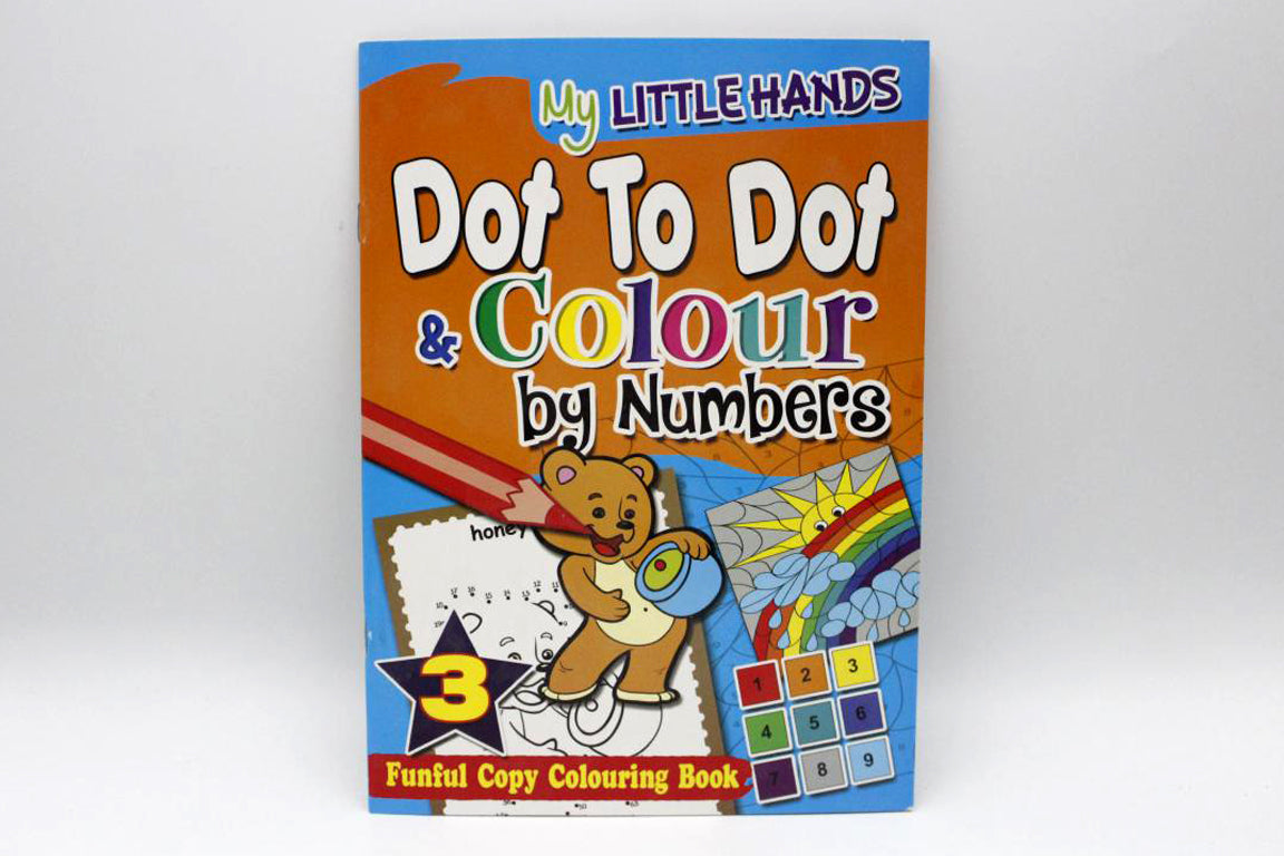 My Little Hands Dot To Dot & Colour By Numbers Book 3