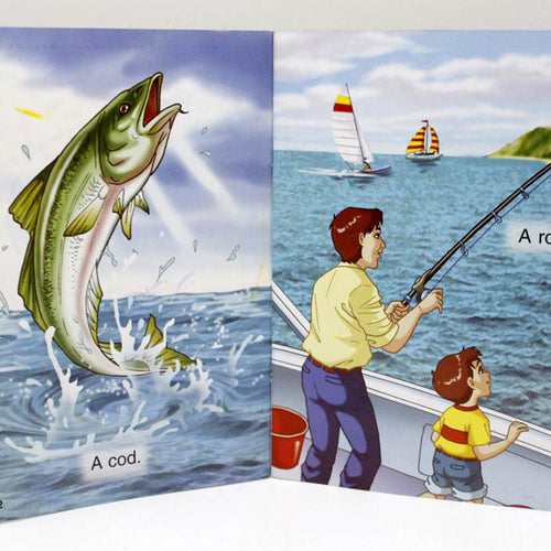 Load image into Gallery viewer, Key Words With Red Series 4a : The Cod, The Dog And The Fox Book
