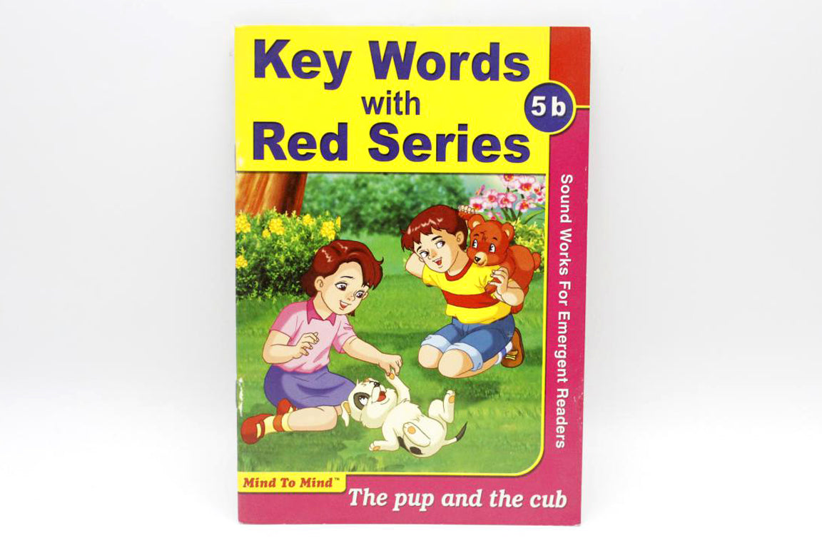 Key Words With Red Series 5b : The Pup And The Cub Book