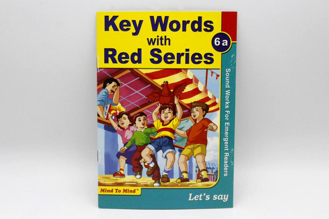 Key Words With Red Series 6a : Let's Say Book