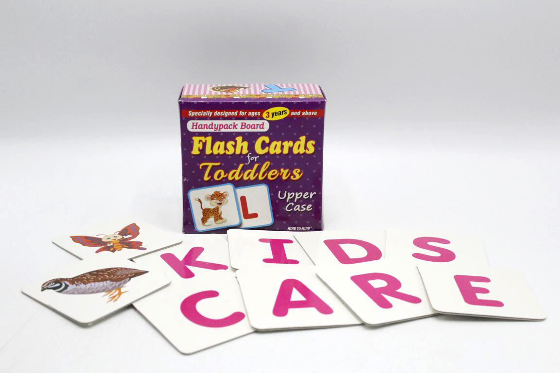 Upper Case Handypack Board Flash Cards For Toddlers