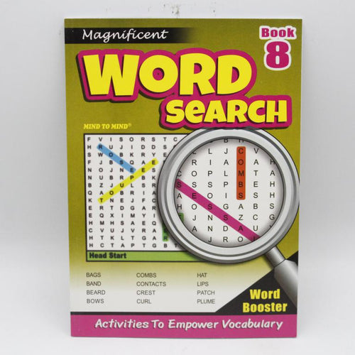 Load image into Gallery viewer, Magnificent Word Search Book 8
