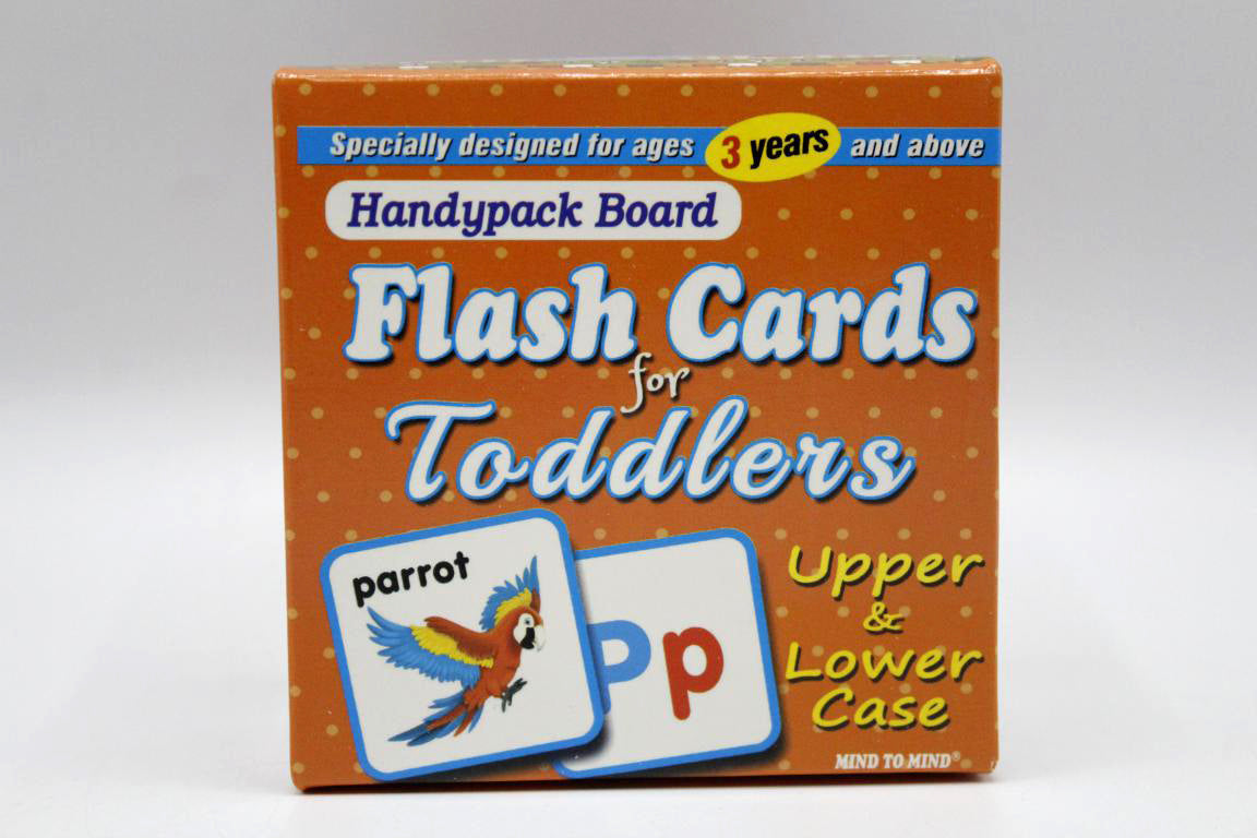Upper & Lower Case Handypack Board Flash Cards For Toddlers
