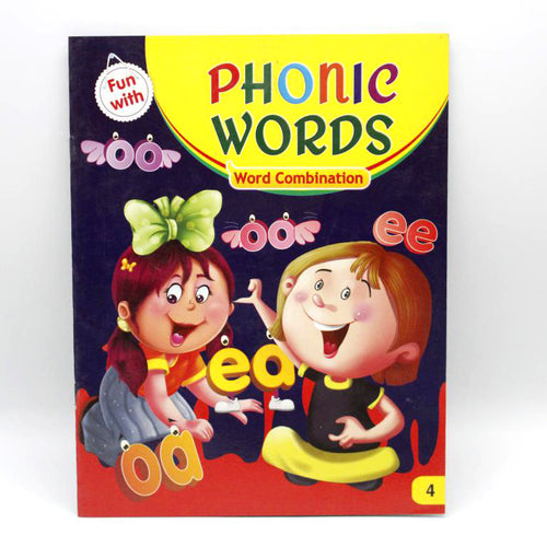 Load image into Gallery viewer, Fun With Phonic Words : Word Combination Book 4
