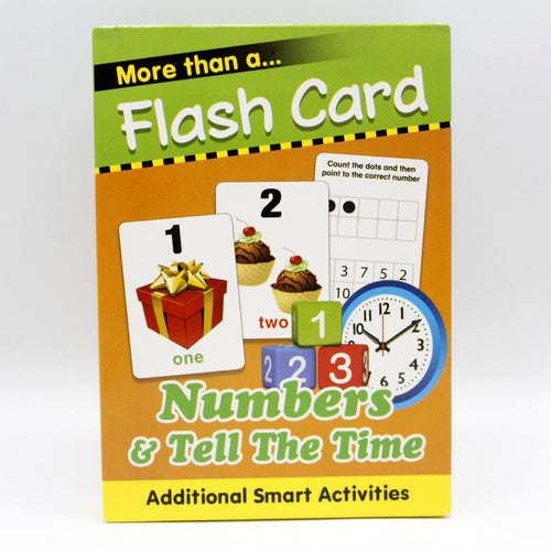 Load image into Gallery viewer, Numbers &amp; Tell The Time Flash Cards
