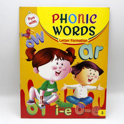Load image into Gallery viewer, Fun With Phonic Words : Letter Formation Book 3
