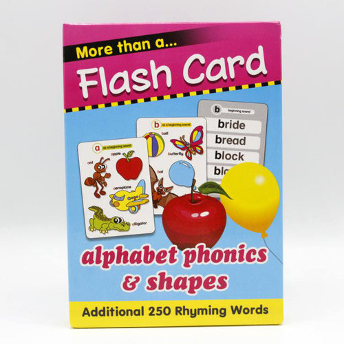 Load image into Gallery viewer, Alphabet Phonics &amp; Shapes Flash Cards
