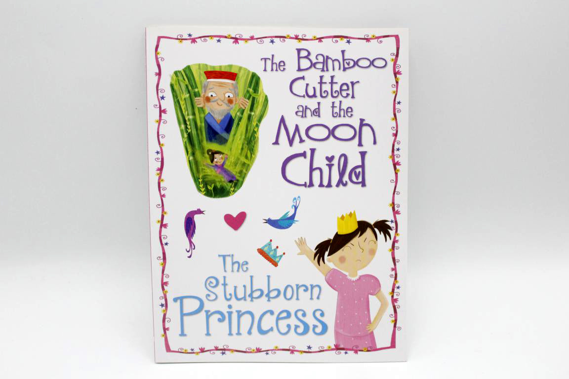 The Bamboo Cutter And The Moon Child / The Stubborn Princess Story Book (13)