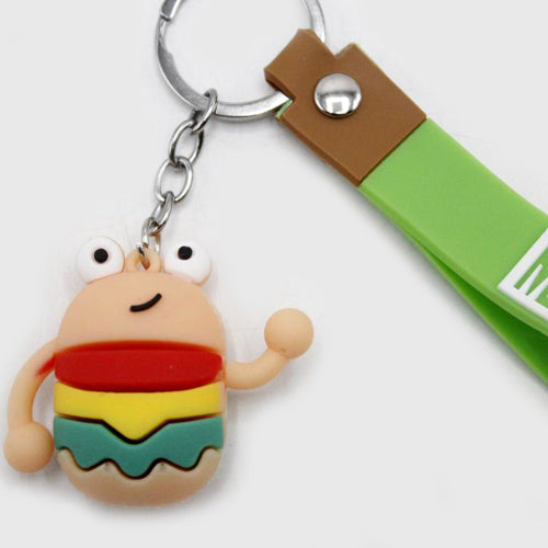 Load image into Gallery viewer, Burger Keychain &amp; Bag Hanging With Bracelet (KC5293)
