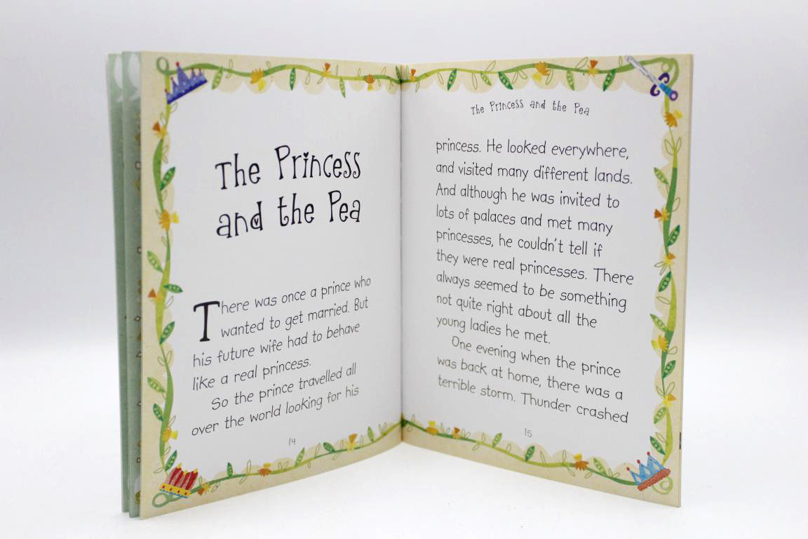 The Wise Girl / The Princess And The Pea Story Book (14)