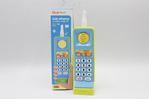 Cordless Phone Battery Operated Toy Blue (BK0508)