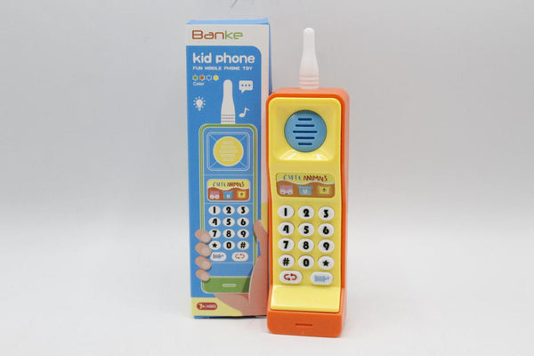 Cordless Phone Battery Operated Toy Orange (BK0508)
