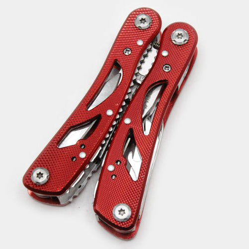 Load image into Gallery viewer, Multi-Tool Red Folding Pliers Pocket Kit (KC5308)
