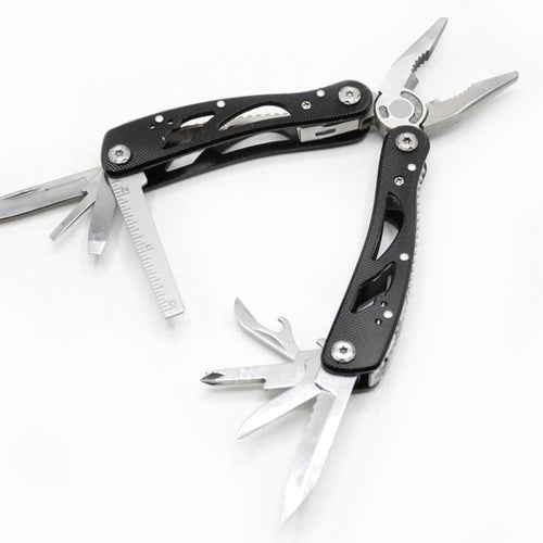 Load image into Gallery viewer, Multi-Tool Black Folding Pliers Pocket Kit (KC5308)
