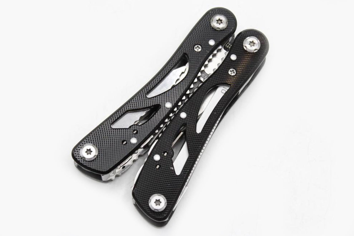 Multi-Tool Black Folding Pliers Pocket Kit (KC5308)