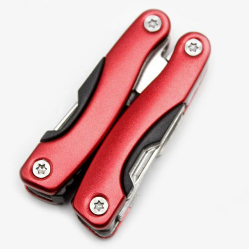 Load image into Gallery viewer, Multi-Tool Red Folding Pliers Pocket Kit (KC5307)
