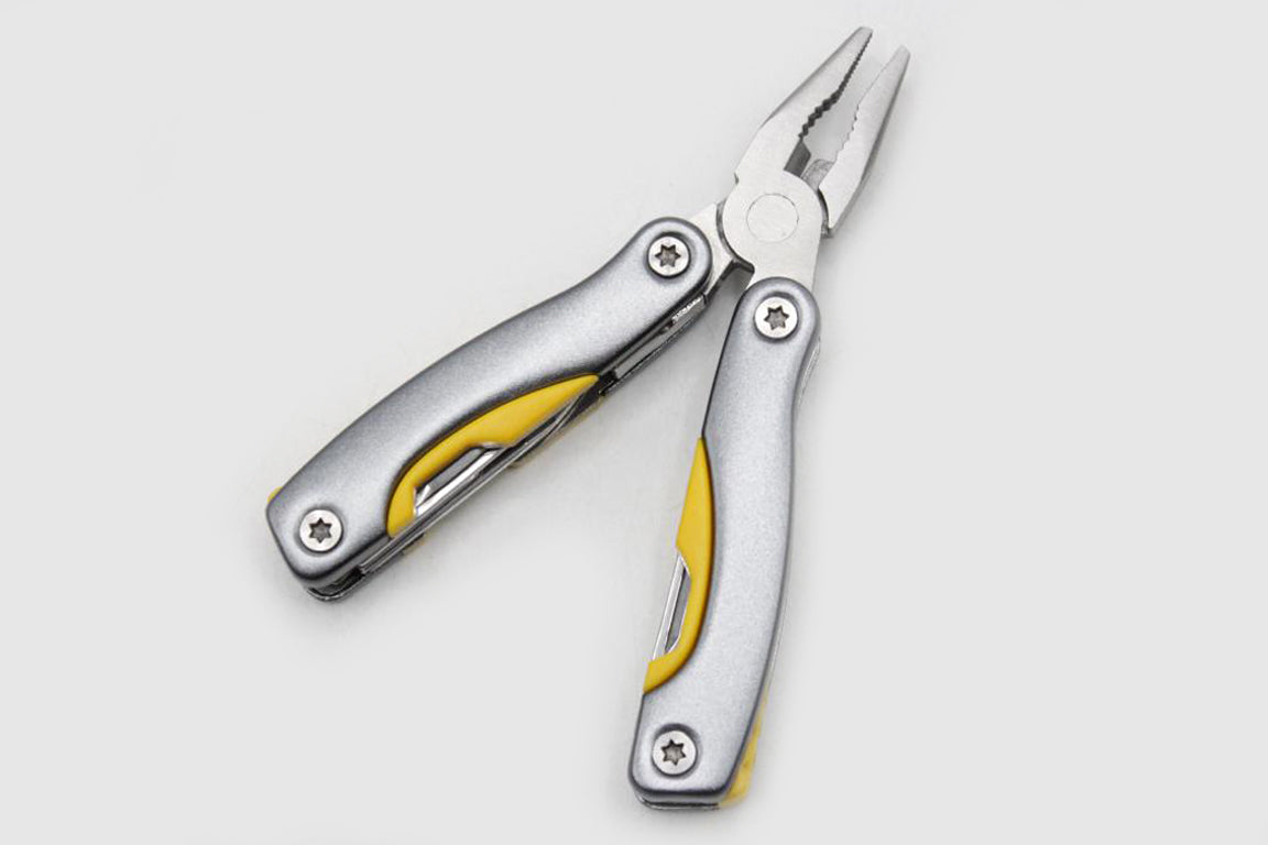 Multi-Tool Grey Folding Pliers Pocket Kit (KC5307)