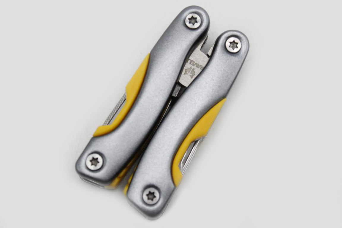 Multi-Tool Grey Folding Pliers Pocket Kit (KC5307)