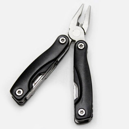 Load image into Gallery viewer, Multi-Tool Black Folding Pliers Pocket Kit (KC5307)
