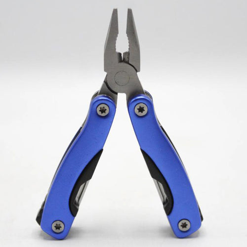 Load image into Gallery viewer, Multi-Tool Blue Folding Pliers Pocket Kit (KC5307)
