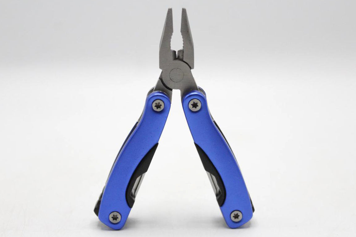 Multi-Tool Blue Folding Pliers Pocket Kit (KC5307)