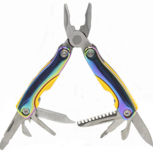 Load image into Gallery viewer, Multi-Tool Multi-Colour Folding Pliers Pocket Kit (KC5307)
