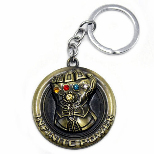 Load image into Gallery viewer, Thanos Infinite Power Metallic Keychain &amp; Bag Hanging (KC5309)
