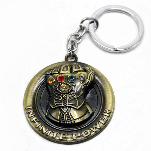 Load image into Gallery viewer, Thanos Infinite Power Metallic Keychain &amp; Bag Hanging (KC5309)
