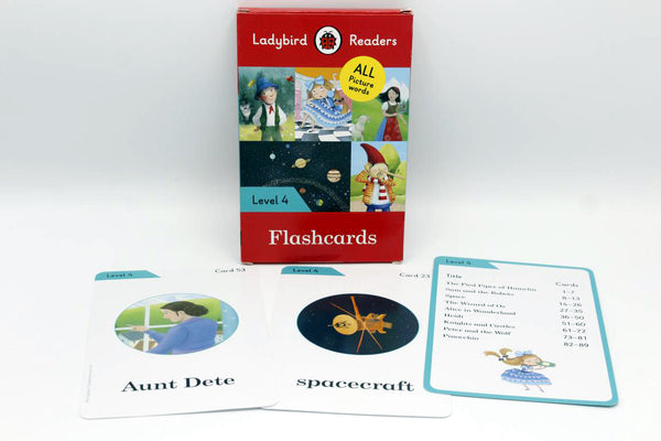 Ladybird Readers Flash Cards Level 4