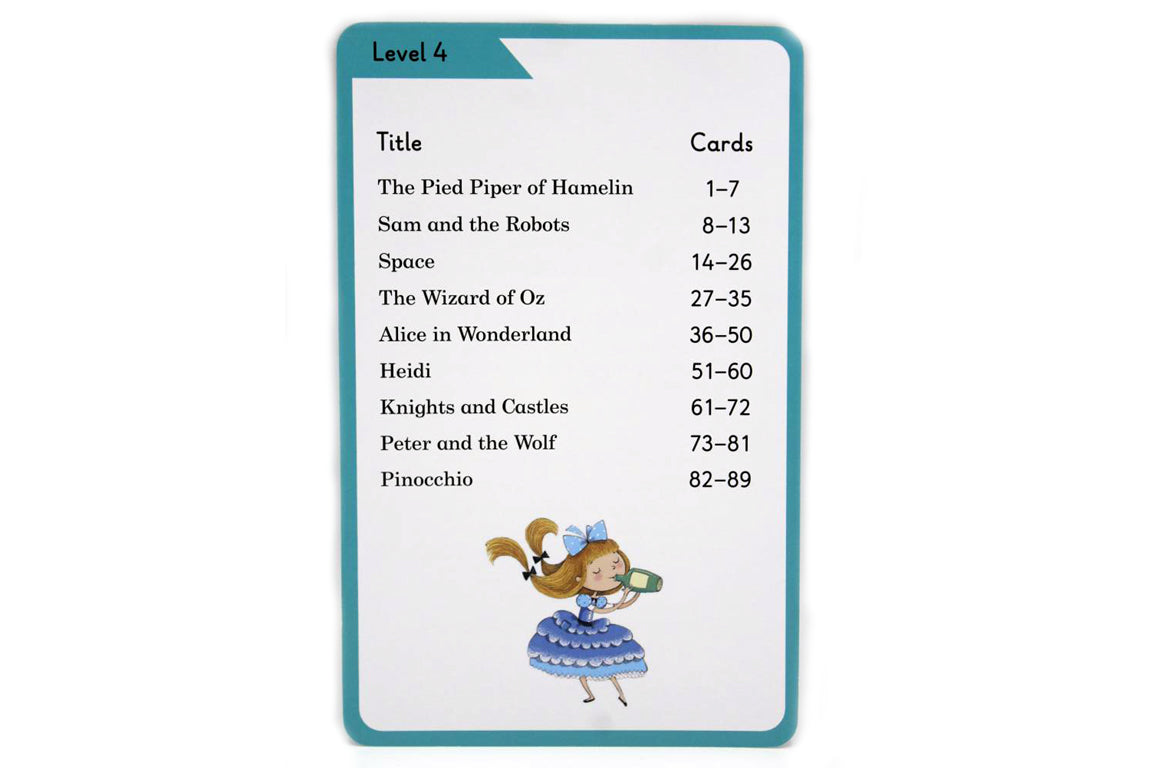 Ladybird Readers Flash Cards Level 4