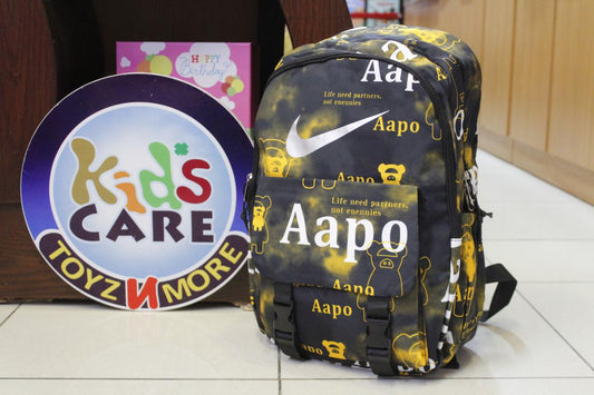 Nike Yellow School Bag / Travel Backpack (529#)