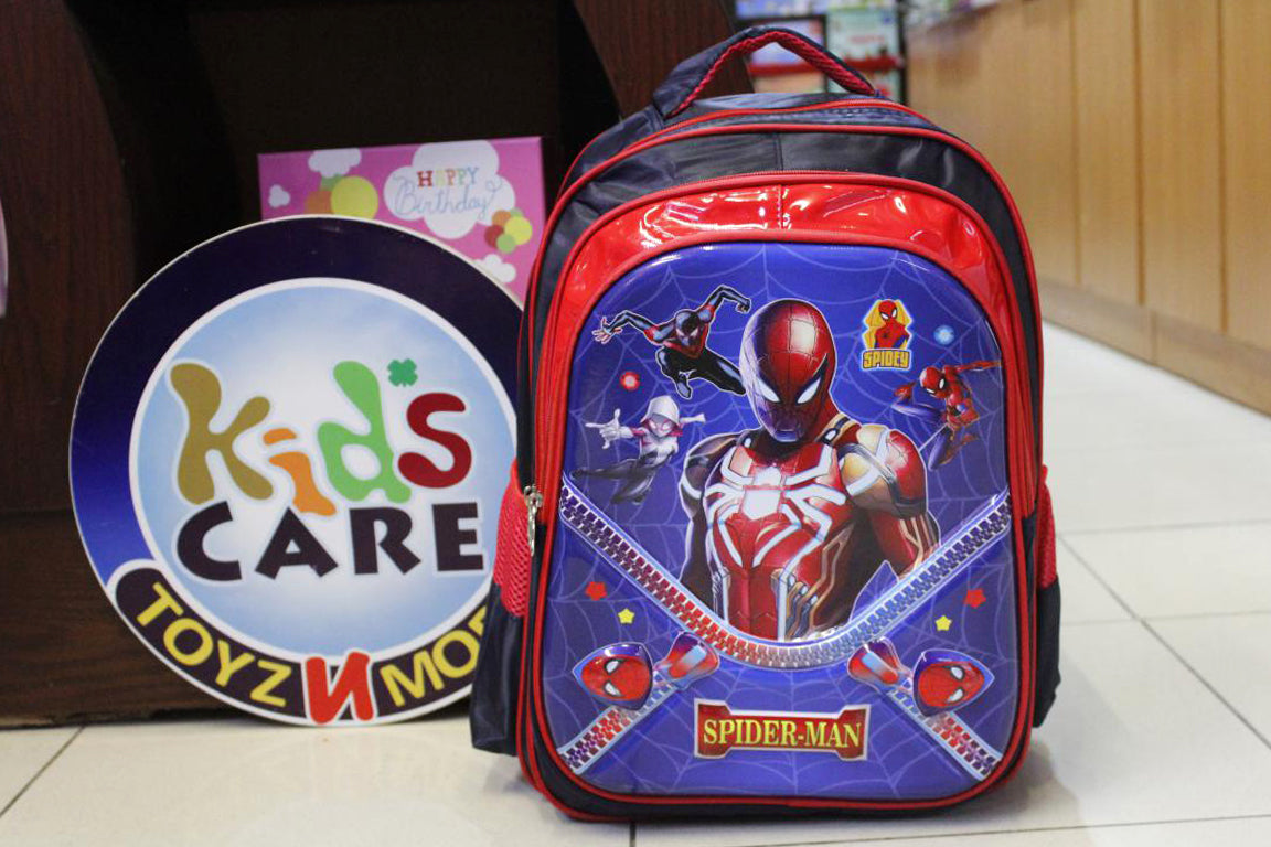 Spider Man School Bag For Grade-1 And Grade-2 (SS1620)