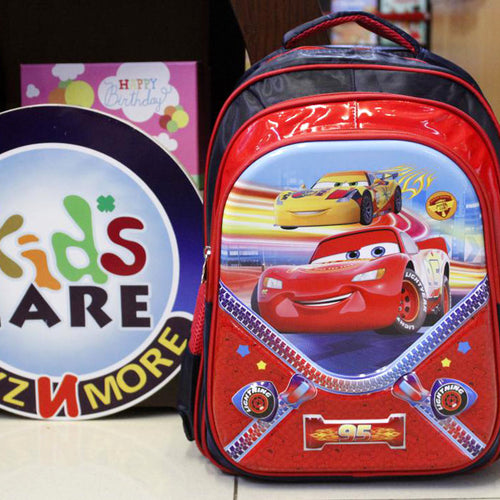 Load image into Gallery viewer, Mc Queen Cars School Bag For Grade-1 And Grade-2 (SS1620)

