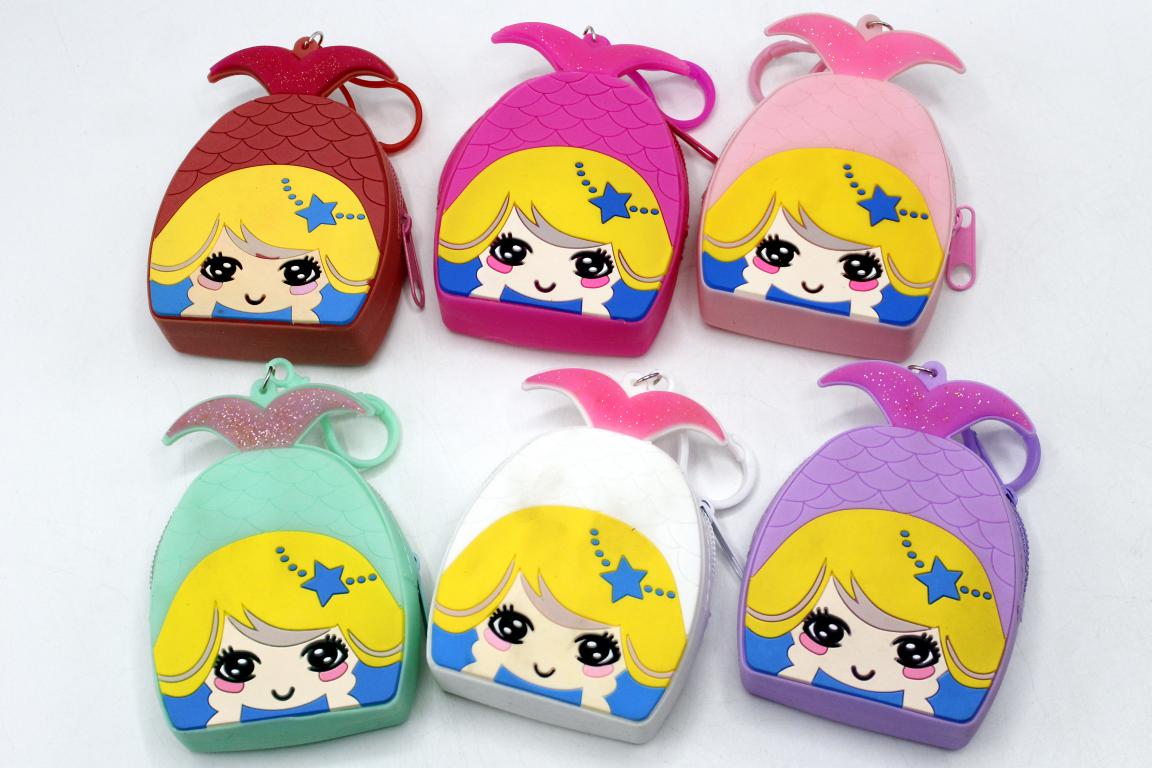 Mermaid Pouch Keychain & Bag Hanging (KC4211)