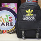 Adidas Black School Bag / Travel Backpack (1205#)