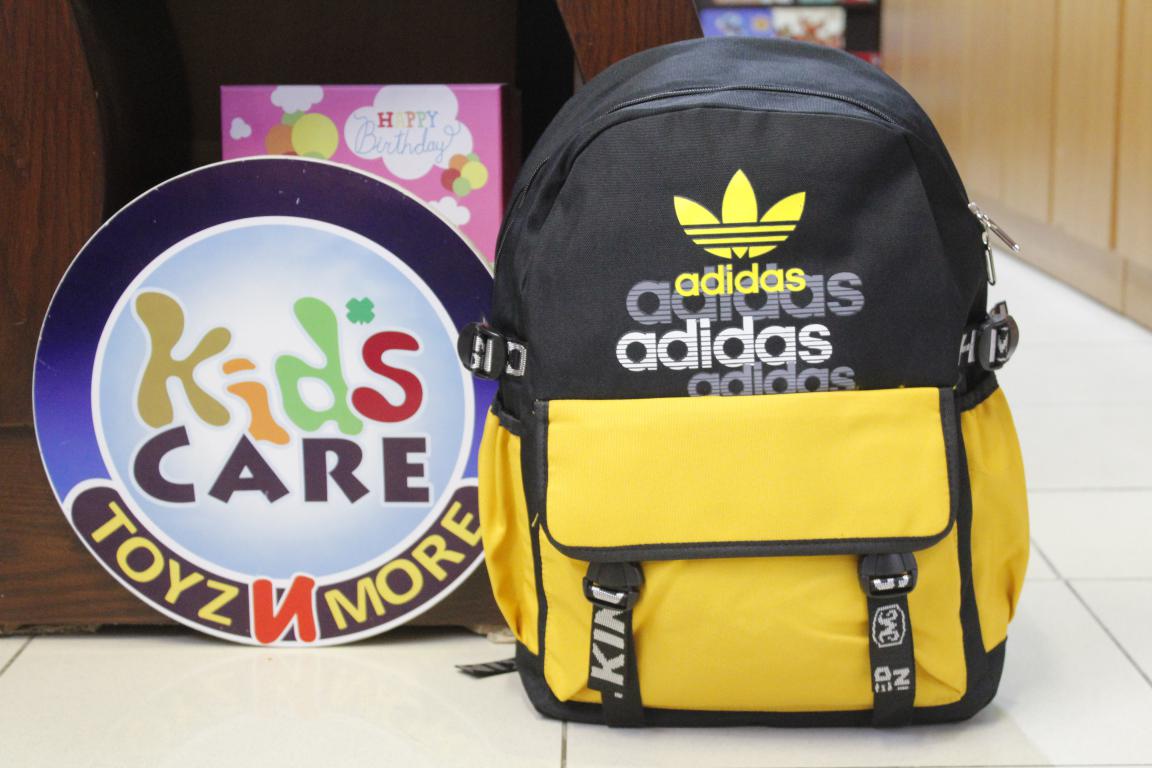 Adidas Yellow School Bag / Travel Backpack (1205#)