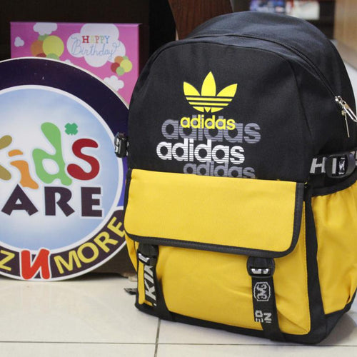 Load image into Gallery viewer, Adidas Yellow School Bag / Travel Backpack (1205#)
