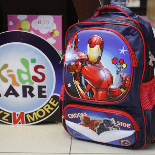 Load image into Gallery viewer, Iron Man School Bag For Grade-1 And Grade-2 (SS1842)
