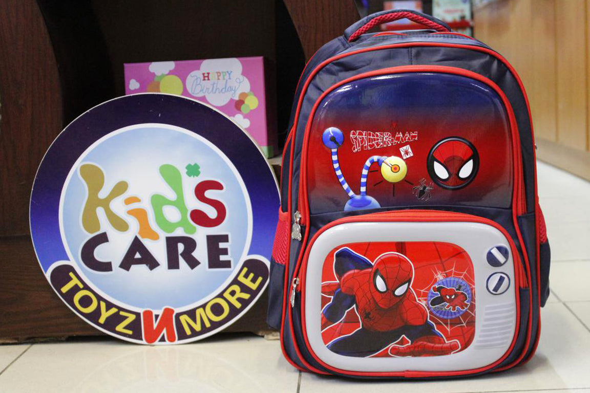 Spider Man School Bag For Grade-1 And Grade-2 (SS3078)