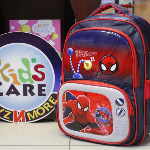 Load image into Gallery viewer, Spider Man School Bag For Grade-1 And Grade-2 (SS3078)
