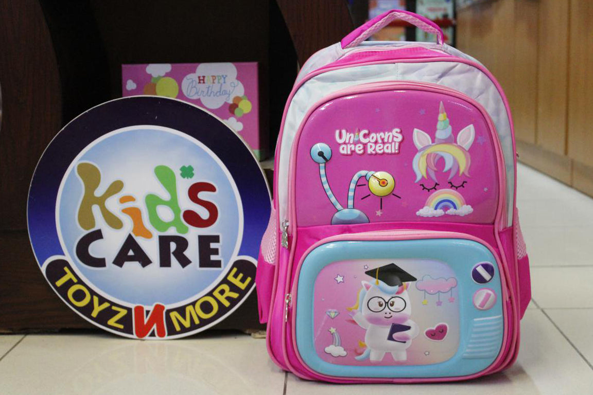 Unicorn School Bag For Grade-1 And Grade-2 (SS3078)