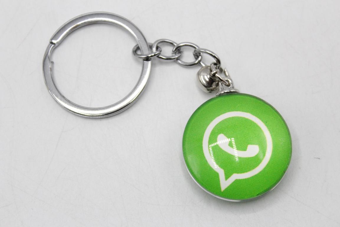 Facebook / WhatsApp Logo Acrylic Keychain / Bag Hanging