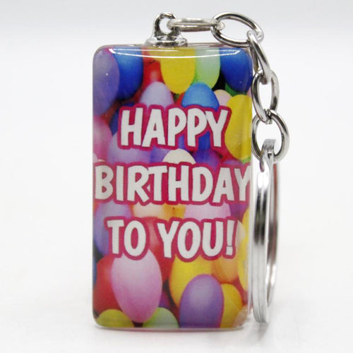 Happy best sale birthday keychain